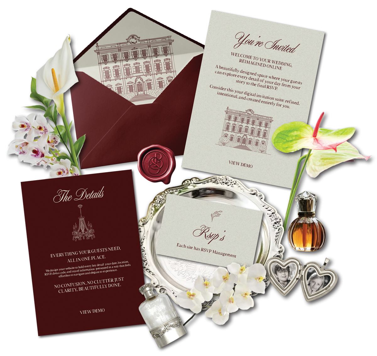 custom wedding websites for couples