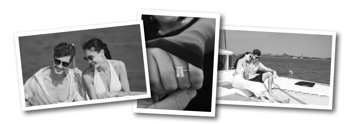your story on your custom wedding website