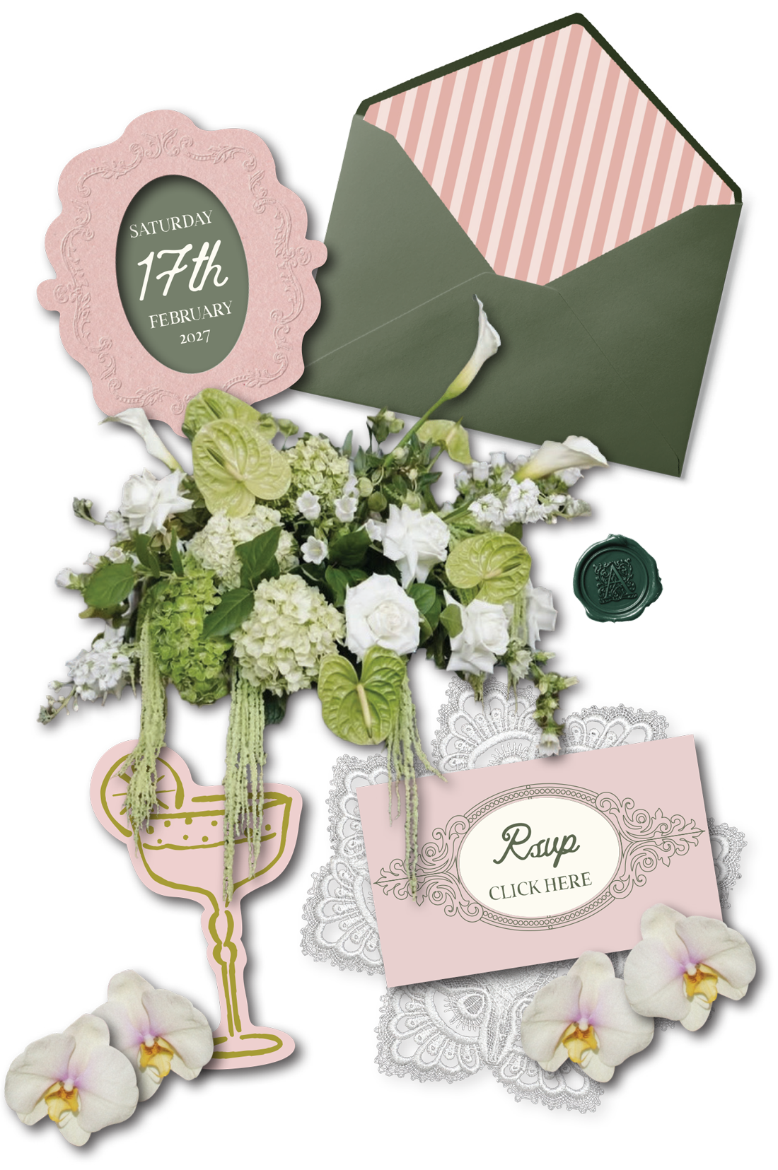 garden romance wedding website